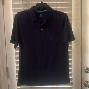 Never worn saddlebred navy blue adult M polo